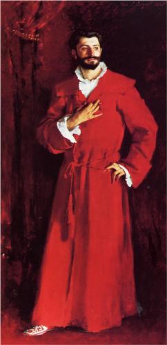 John Singer Sargent, Dr. Pozzi at Home (1881)