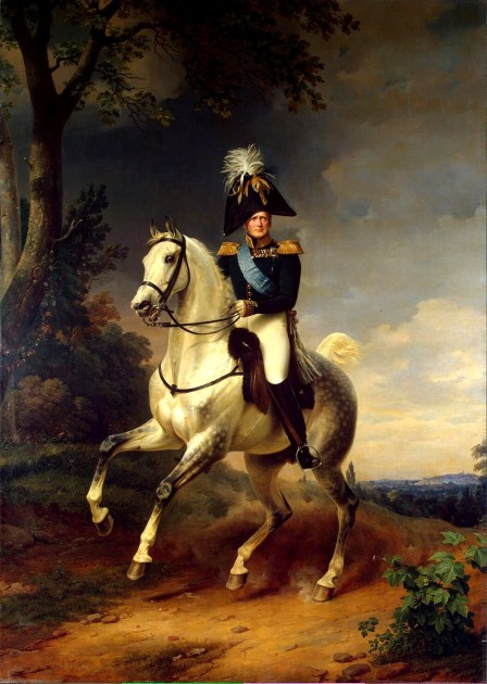 Franz Krüger, "Portrait of Alexander I of Russia," 1837