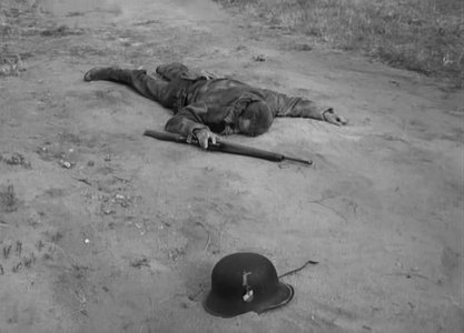 There's not as much shakey-cam as in the opening of Saving Private Ryan, but the same point is made with a forceful simplicity: taking ground costs lives.