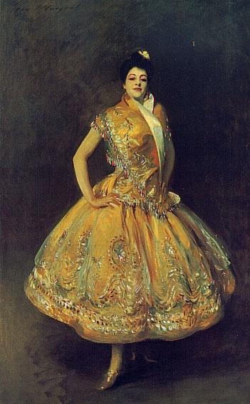 John Singer Sargent, "La Carmencita" (1890)