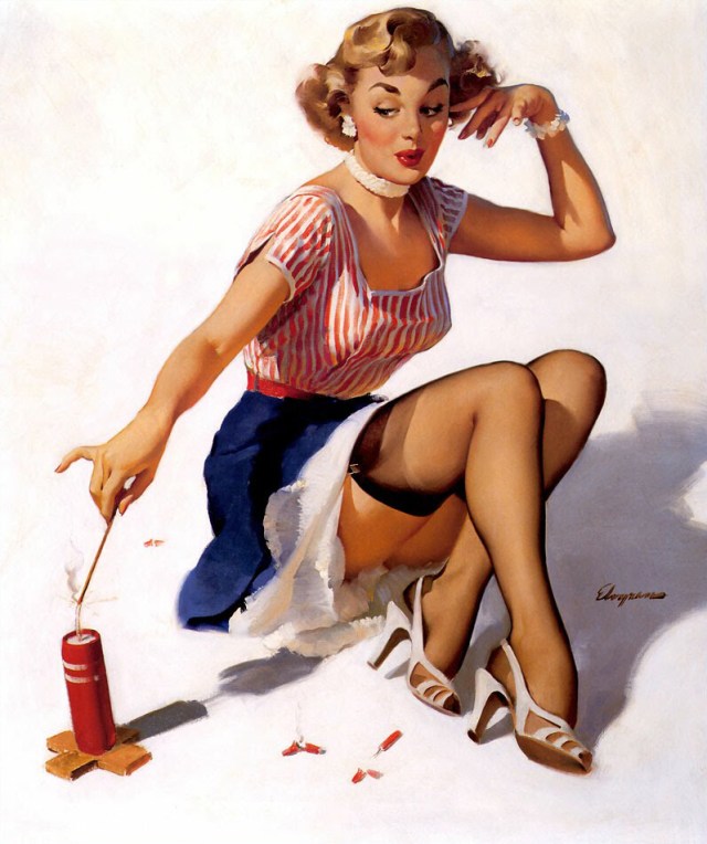 independence-day-elvgren-pinup